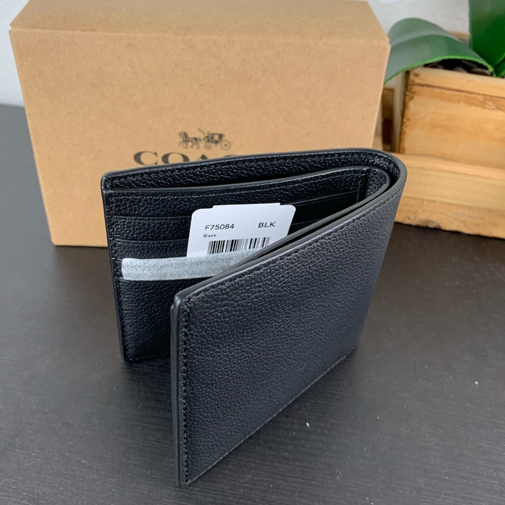 Coach Double Billfold Wallet - Picture 6 of 6